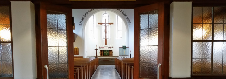 Die St. Martin-Kirche von innen