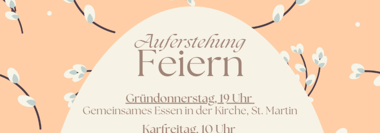 Plakat mit allen Terminen