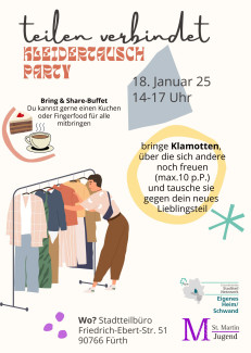 Kleidertauschparty:Flyer