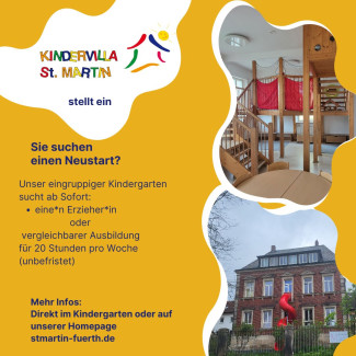 Ausschreibung Kindervilla
