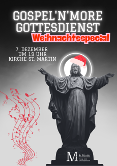 Jesus mit Weihnachtsmütze