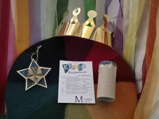 Die Heiligen Drei Könige bei der Kirche Kunterbunt